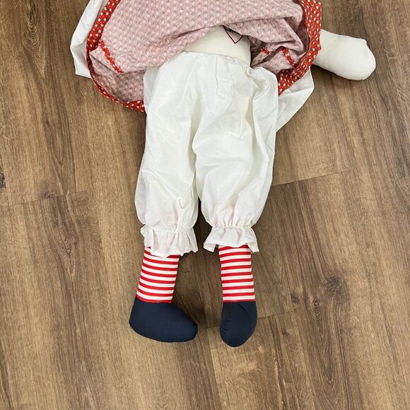 Raggedy Ann Doll Large Handmade Holiday 34" - Picture 5 of 10